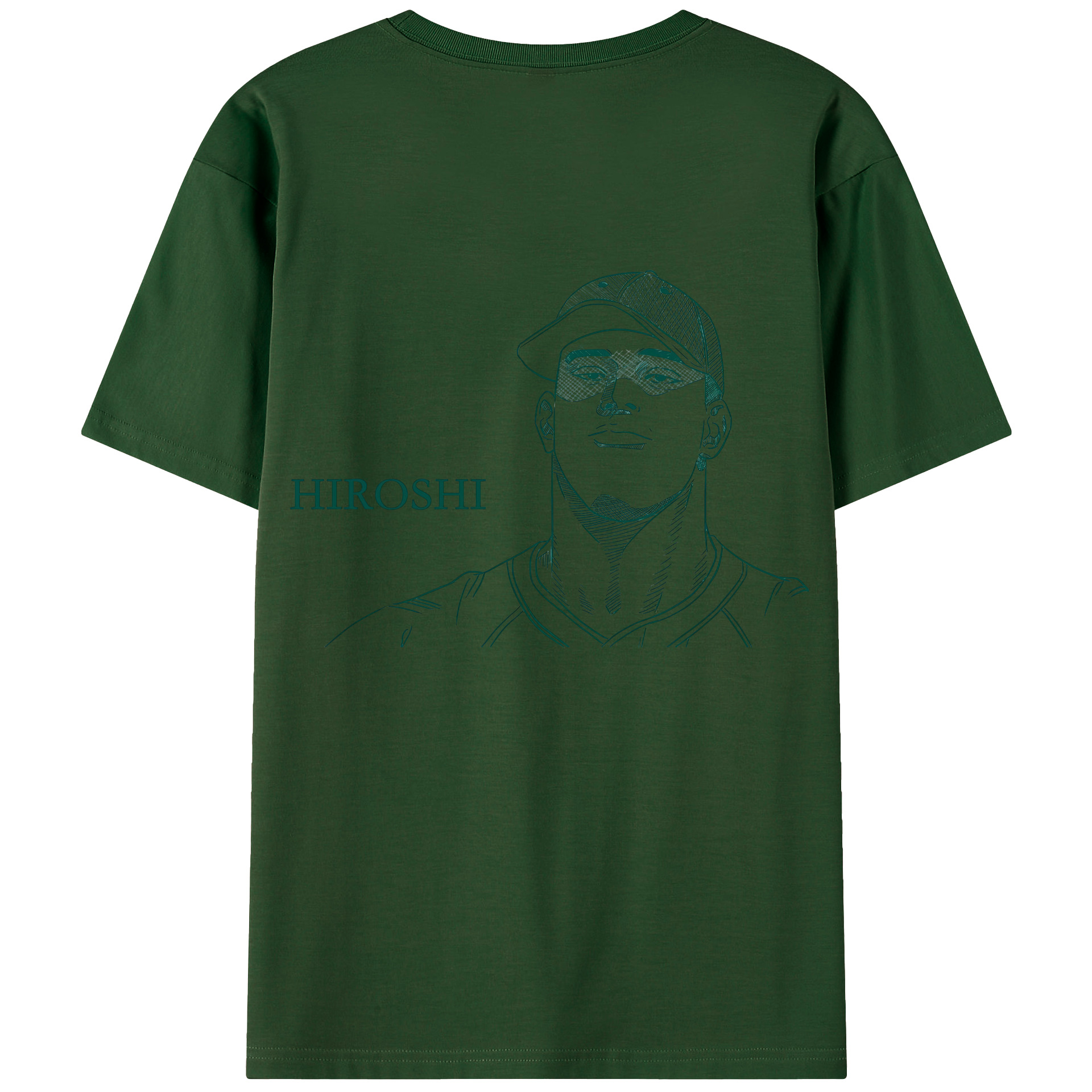 SLAM DUNK／スラムダンク 綿100％半袖Tシャツ（背面プリント）